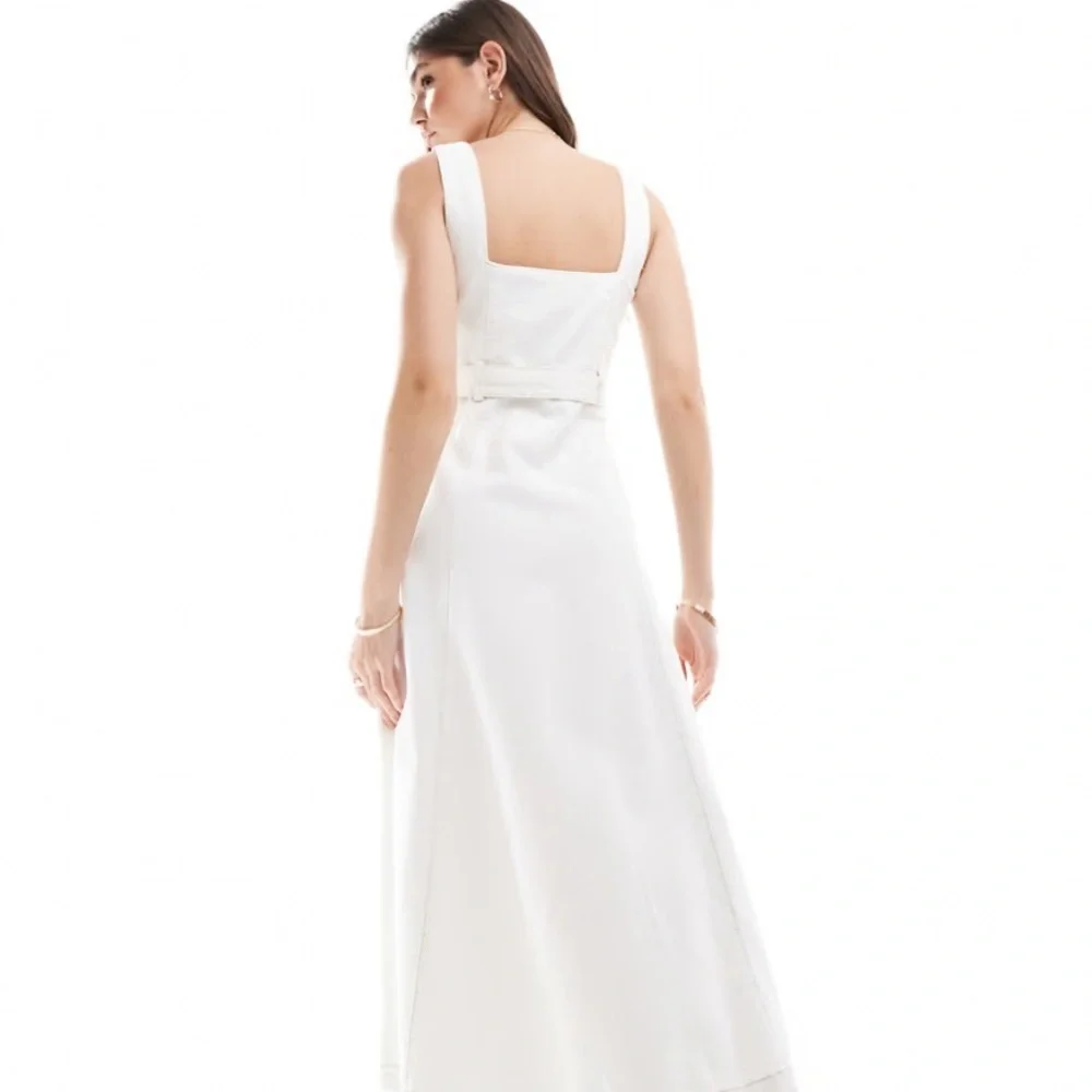 EVER NEW (Australia) White Denim Dress - Picture 12 of 13